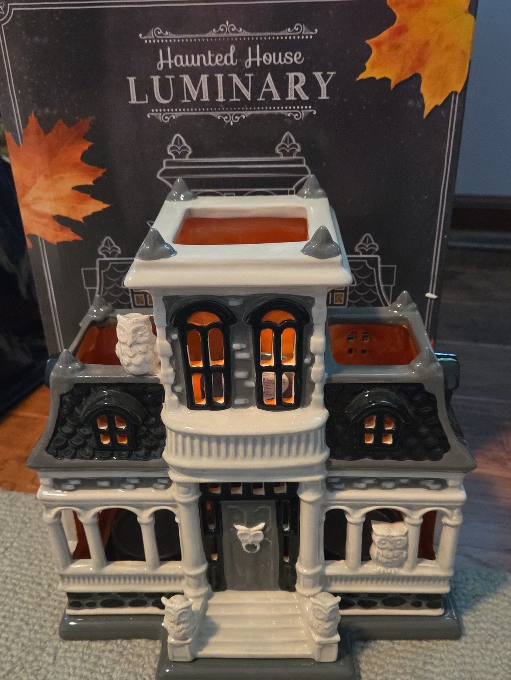 Bath And Body Works Haunted House Luminary